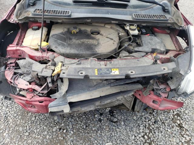 1FMCU9H99DUA49023 - 2013 FORD ESCAPE SEL RED photo 11