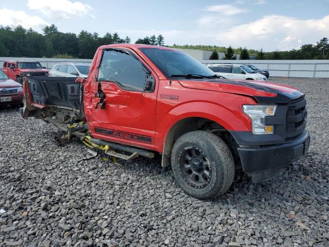 1FTMF1E82FFA63482 - 2015 FORD F150 RED photo 4