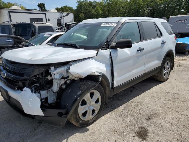 1FM5K8AR0FGC27664 - 2015 FORD EXPLORER POLICE INTERCEPTOR 白色 照片 1