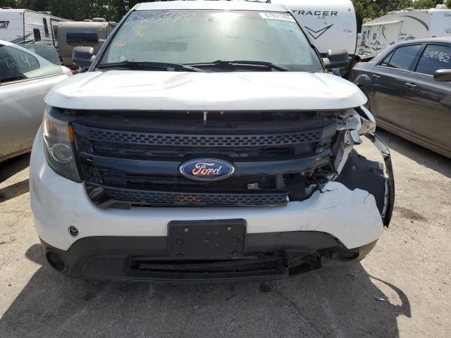 1FM5K8AR0FGC27664 - 2015 FORD EXPLORER POLICE INTERCEPTOR 白色 照片 5