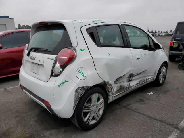 KL8CD6S91EC535014 - 2014 CHEVROLET SPARK 1LT WHITE photo 3