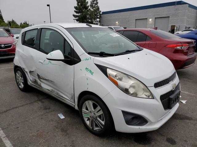 KL8CD6S91EC535014 - 2014 CHEVROLET SPARK 1LT WHITE photo 4