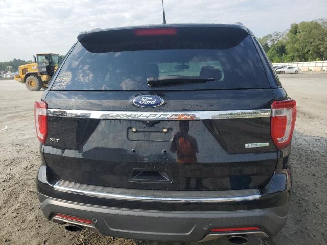 1FM5K7DH5JGB26366 - 2018 FORD EXPLORER XLT BLACK photo 6