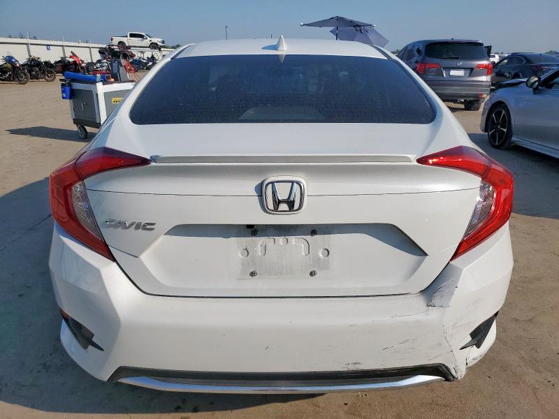 19XFC1F78ME009831 - 2021 HONDA CIVIC EXL WHITE photo 6