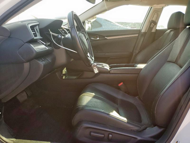 19XFC1F78ME009831 - 2021 HONDA CIVIC EXL WHITE photo 7