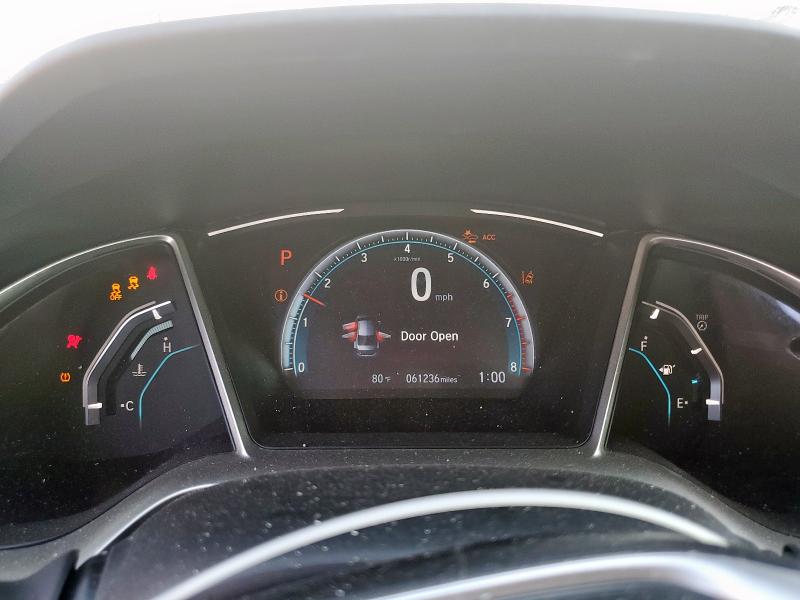 19XFC1F78ME009831 - 2021 HONDA CIVIC EXL WHITE photo 9