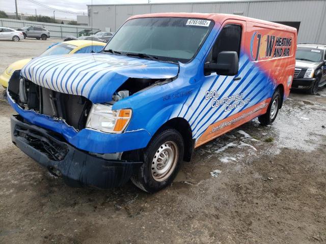 1N6BF0KY0JN810109 - 2018 NISSAN NV 1500 S ORANGE photo 1