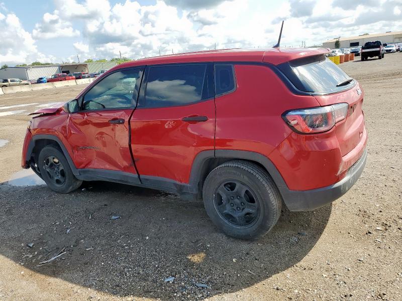 3C4NJCAB5JT411323 - 2018 JEEP COMPASS SPORT 红色 照片 2
