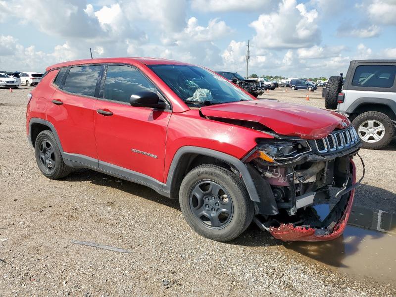 3C4NJCAB5JT411323 - 2018 JEEP COMPASS SPORT 红色 照片 4