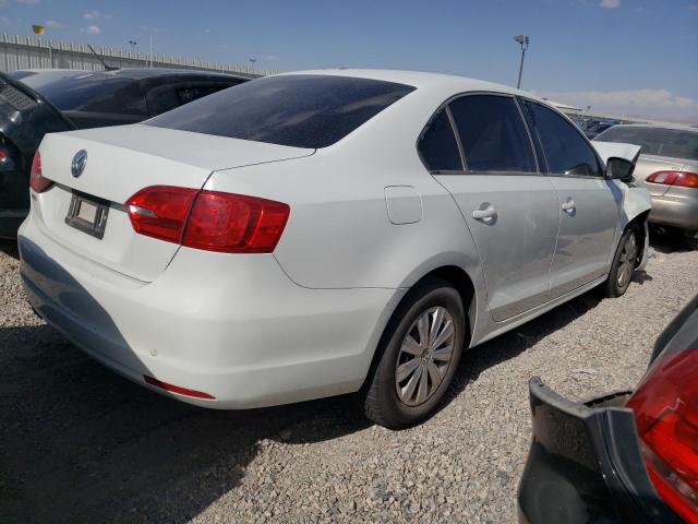 3VW2K7AJ2EM303608 - 2014 VOLKSWAGEN JETTA BASE 白色 照片 3