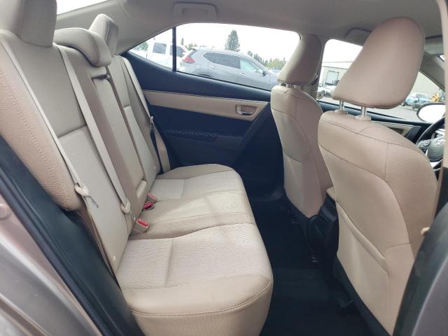 5YFBURHE5GP417082 - 2016 TOYOTA COROLLA L SILVER photo 10