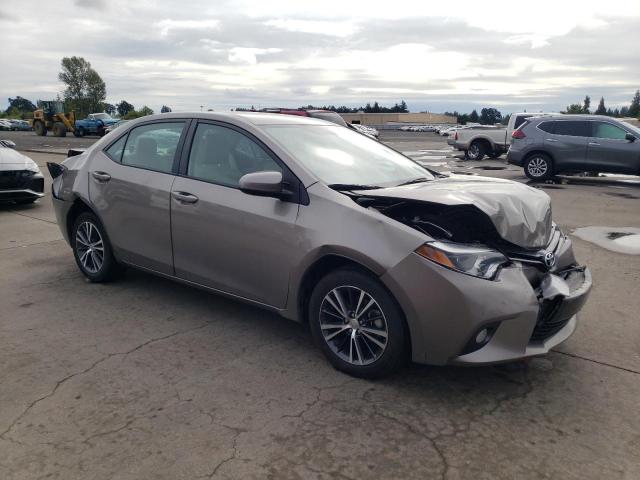 5YFBURHE5GP417082 - 2016 TOYOTA COROLLA L SILVER photo 4