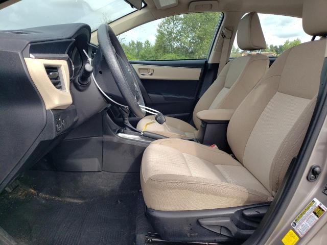 5YFBURHE5GP417082 - 2016 TOYOTA COROLLA L SILVER photo 7