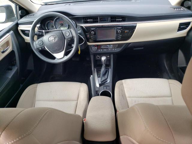 5YFBURHE5GP417082 - 2016 TOYOTA COROLLA L SILVER photo 8