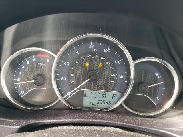 5YFBURHE5GP417082 - 2016 TOYOTA COROLLA L SILVER photo 9