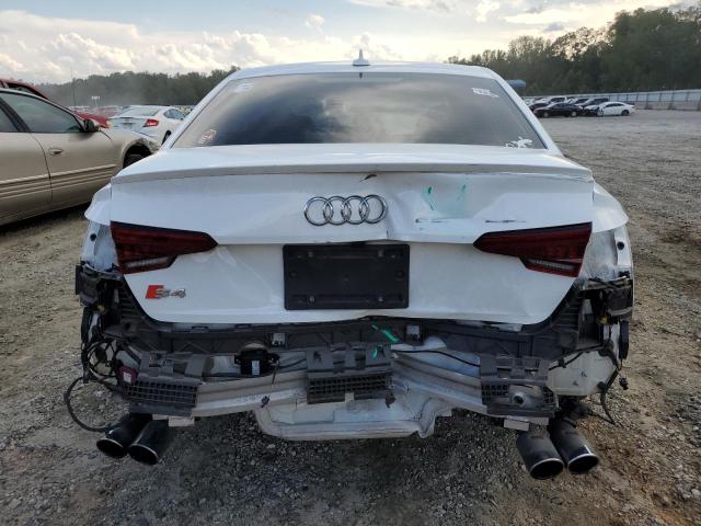 WAUB4AF45JA116056 - 2018 AUDI S4 PREMIUM PLUS WHITE photo 6