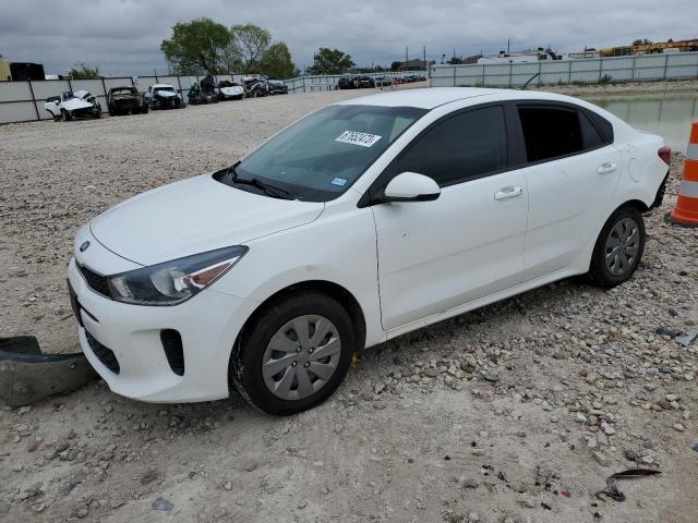 3KPA24AB8KE167383 - 2019 KIA RIO S WHITE photo 1