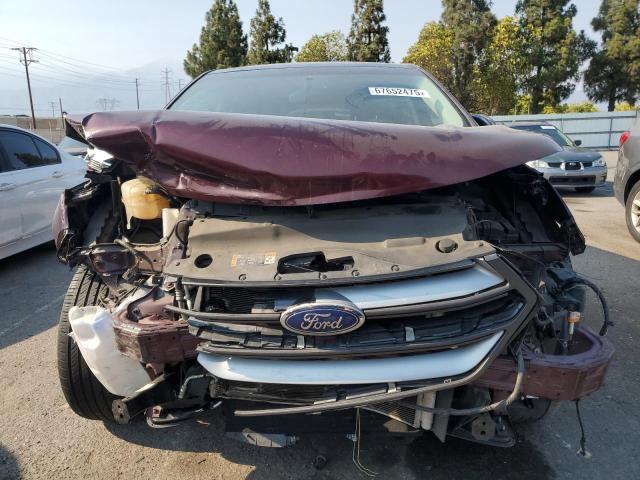 2FMPK3J89JBB73056 - 2018 FORD EDGE SEL BURGUNDY photo 5