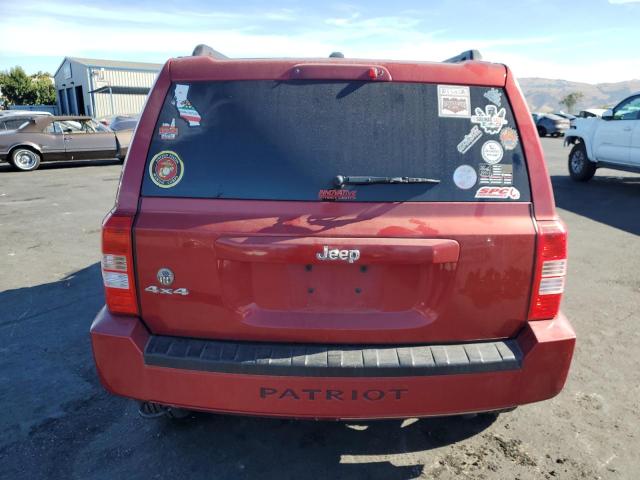 1J8FF28W97D320457 - 2007 JEEP PATRIOT SPORT RED photo 6