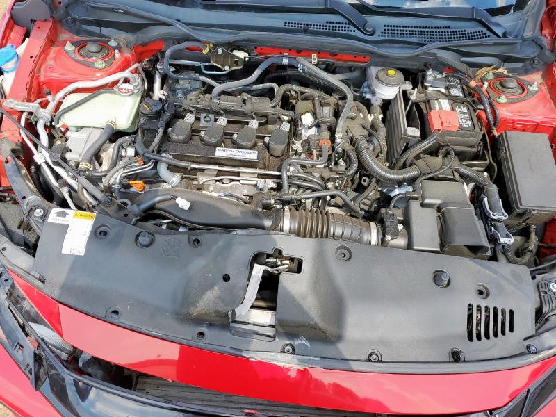 SHHFK7H64KU210867 - 2019 HONDA CIVIC EX RED photo 11