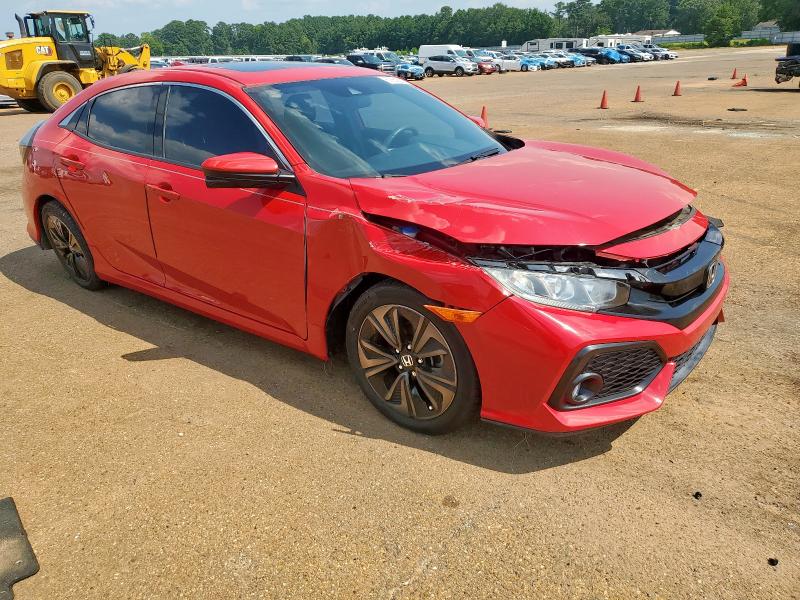SHHFK7H64KU210867 - 2019 HONDA CIVIC EX RED photo 4