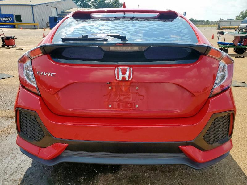 SHHFK7H64KU210867 - 2019 HONDA CIVIC EX RED photo 6