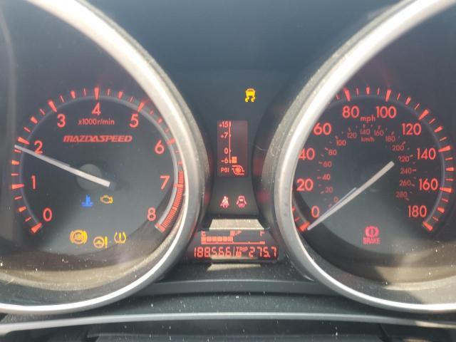 JM1BL1K37B1437035 - 2011 MAZDA SPEED 3 黑色 照片 9