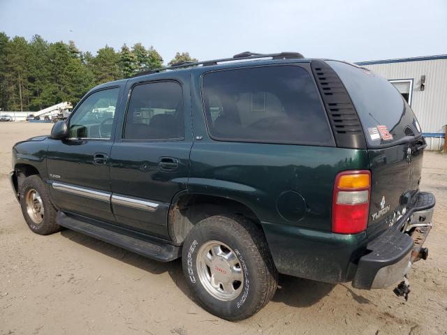 1GKEK13Z22J274799 - 2002 GMC YUKON GREEN photo 2