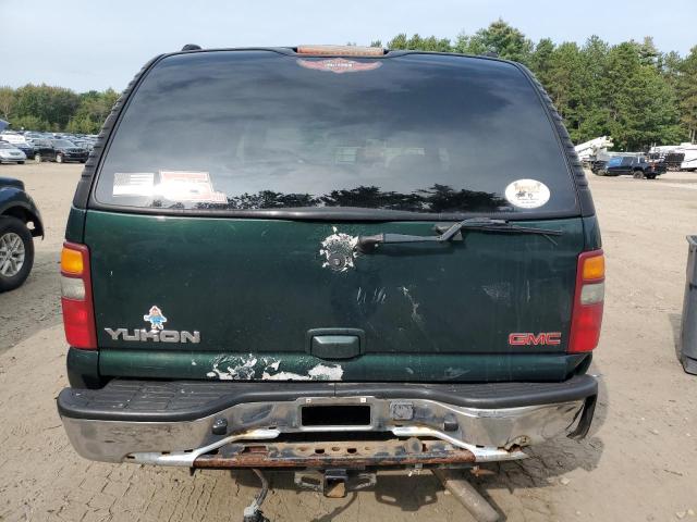 1GKEK13Z22J274799 - 2002 GMC YUKON GREEN photo 6