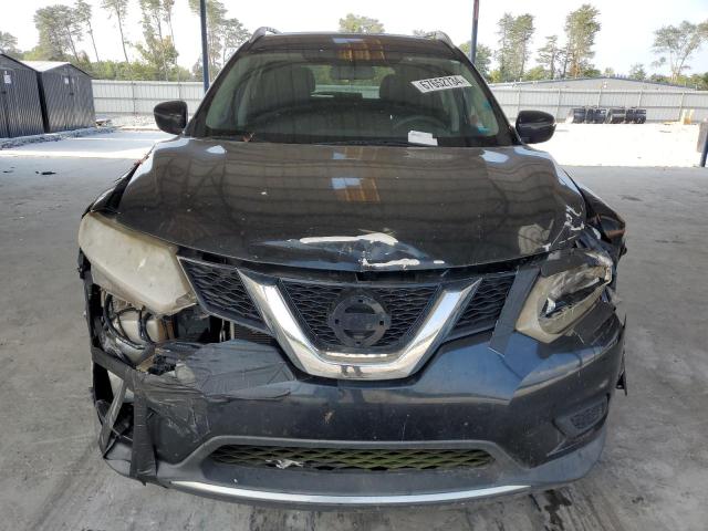 KNMAT2MTXGP609805 - 2016 NISSAN ROGUE S BLACK photo 5