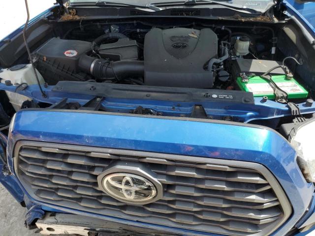 5TFBZ5DNXHX002469 - 2017 TOYOTA TACOMA DOUBLE CAB BLUE photo 11