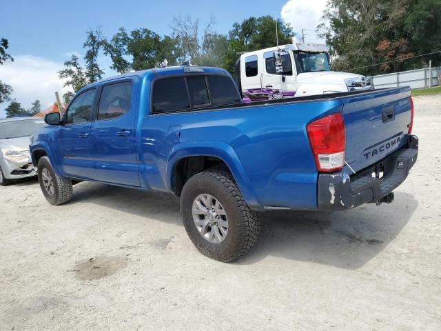 5TFBZ5DNXHX002469 - 2017 TOYOTA TACOMA DOUBLE CAB BLUE photo 2