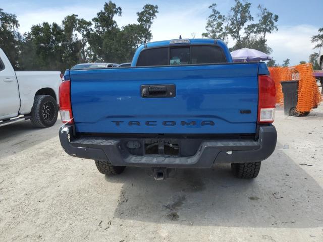 5TFBZ5DNXHX002469 - 2017 TOYOTA TACOMA DOUBLE CAB BLUE photo 6