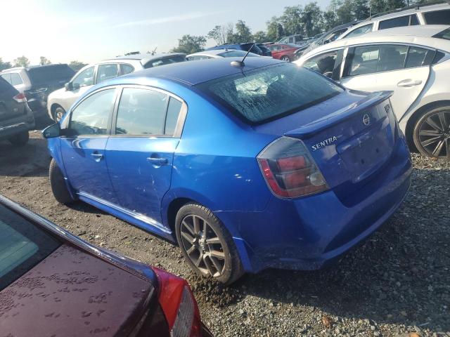 3N1CB6AP8BL706213 - 2011 NISSAN SENTRA SE-R SPEC V BLUE photo 2