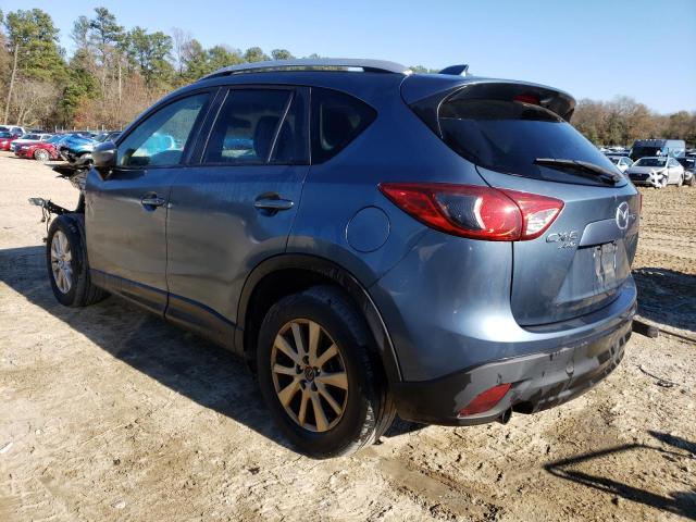 JM3KE4CY5F0471290 - 2015 MAZDA CX-5 TOURING BLUE photo 2