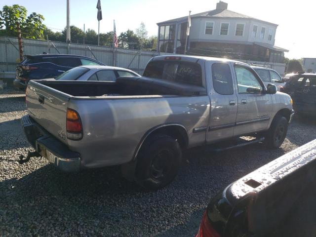 5TBRT34112S291040 - 2002 TOYOTA TUNDRA ACCESS CAB ვერცხლისფერი ფოტო 3