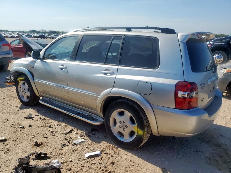 JTEDP21A640042528 - 2004 TOYOTA HIGHLANDER BASE SILVER photo 2