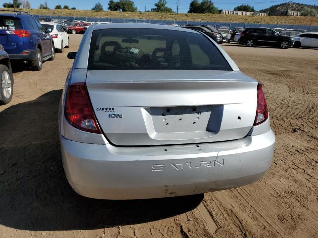 1G8AF52F64Z121953 - 2004 SATURN ION LEVEL 1 SILVER photo 6