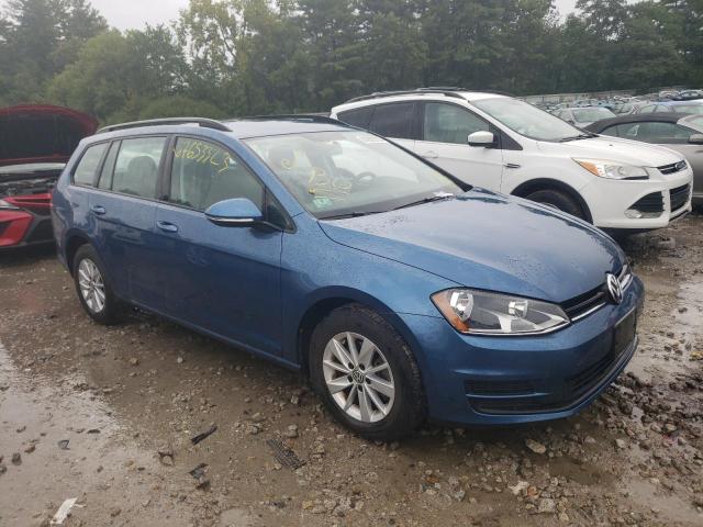 3VWC17AU4GM500977 - 2016 VOLKSWAGEN GOLF SPORT S BLUE photo 4