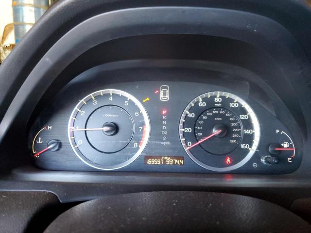 1HGCS2B89AA001893 - 2010 HONDA ACCORD EXL ნაცრისფერი ფოტო 9