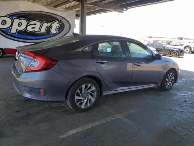 2HGFC2F75HH555519 - 2017 HONDA CIVIC EX GRAY photo 3