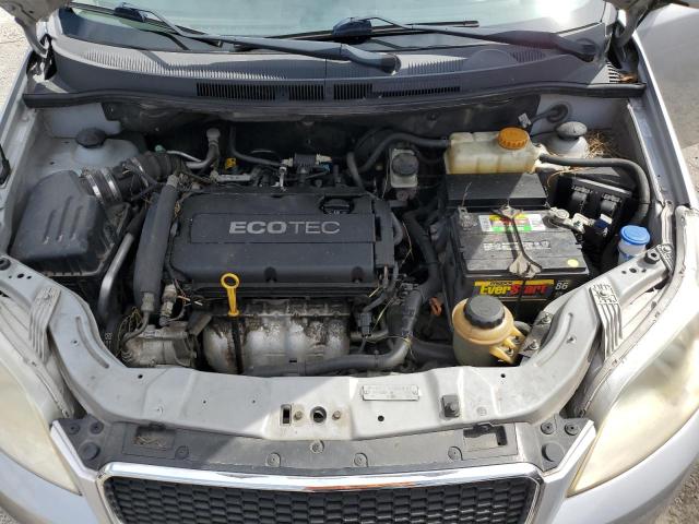 KL1TD6DE9AB134853 - 2010 CHEVROLET AVEO LS 银色 照片 11