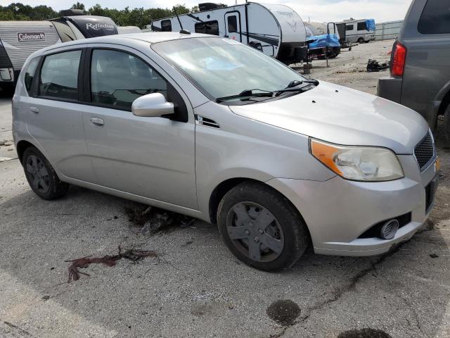 KL1TD6DE9AB134853 - 2010 CHEVROLET AVEO LS 银色 照片 4