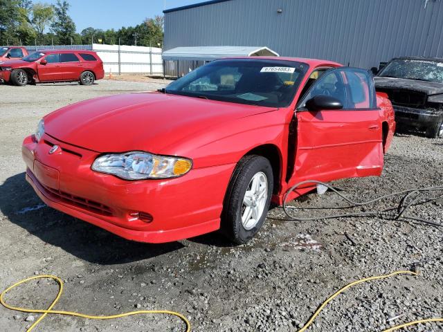 2G1WX15K229202829 - 2002 CHEVROLET MONTE CARL SS RED photo 1