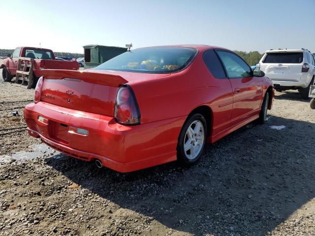 2G1WX15K229202829 - 2002 CHEVROLET MONTE CARL SS RED photo 3