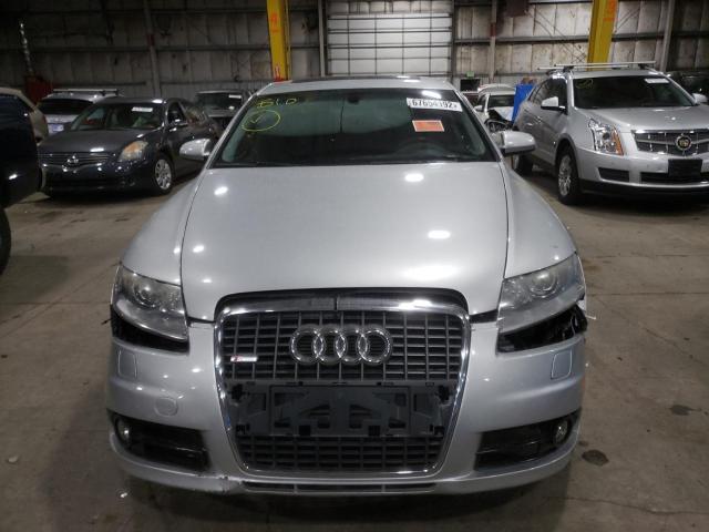 WAUDH74F48N131607 - 2008 AUDI A6 3.2 QUATTRO SILVER photo 5