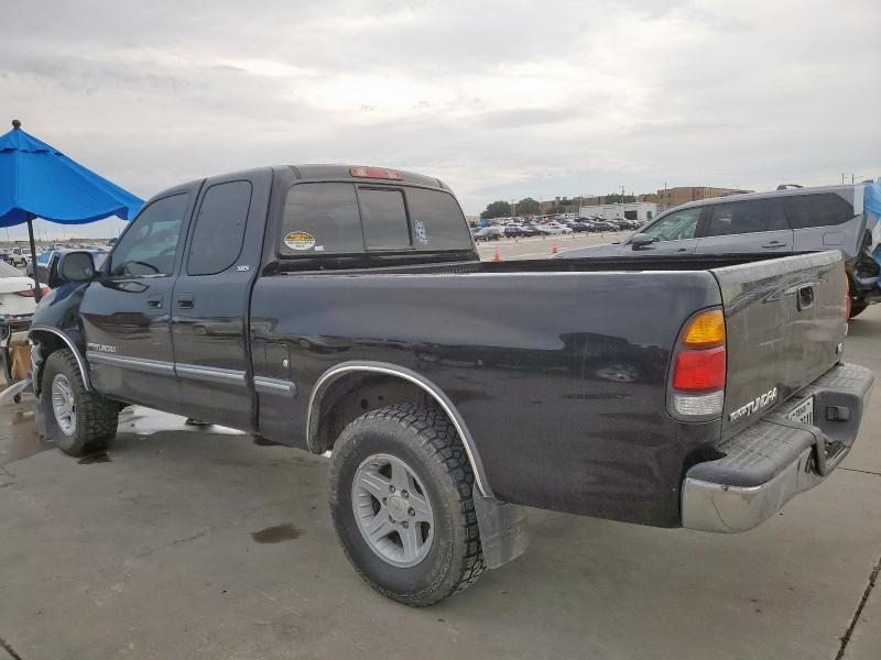 5TBRT341XYS082677 - 2000 TOYOTA TUNDRA ACCESS CAB Чорний фото 2