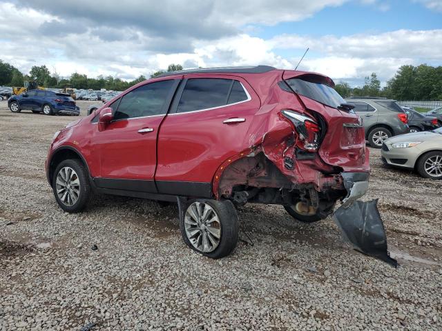 KL4CJESB1KB735495 - 2019 BUICK ENCORE PREFERRED RED photo 2