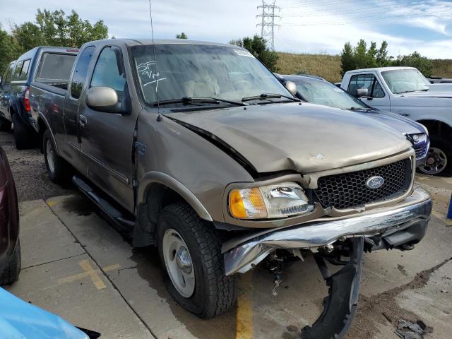 2FTRX18L81CA93822 - 2001 FORD F150 GOLD photo 4