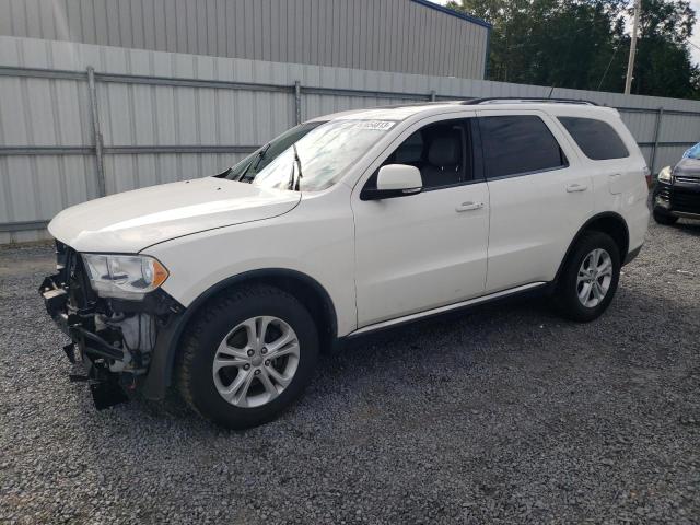 1C4RDJDG1CC292639 - 2012 DODGE DURANGO CREW WHITE photo 1